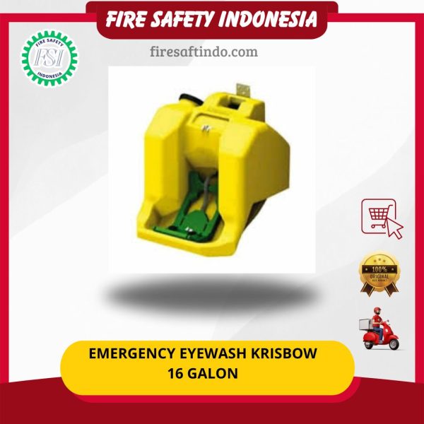 Emergency Eyewash Krisbow 16 galon