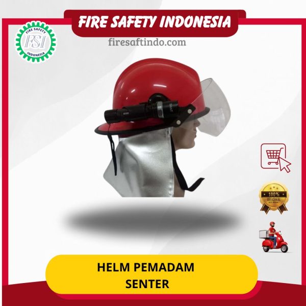 Helm Pemadam Senter