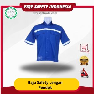 Baju Safety Lengan Pendek