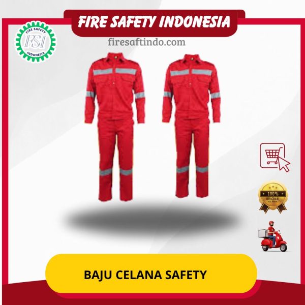 Seragam Kerja Baju Celana Safety