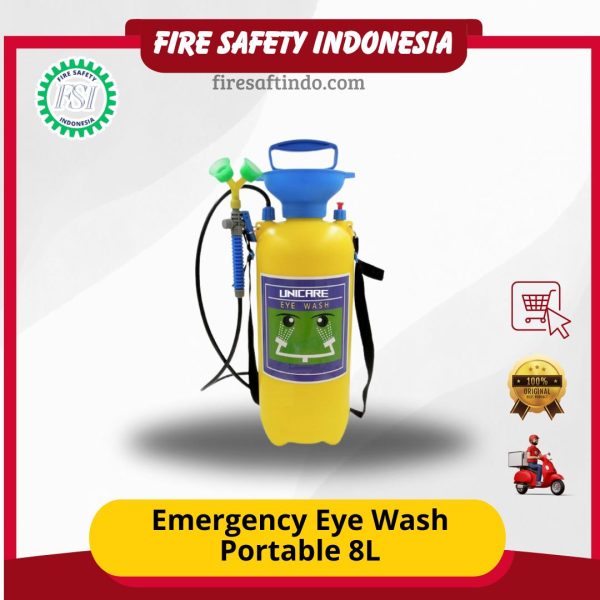 Emergency Eye Wash Portable 8L