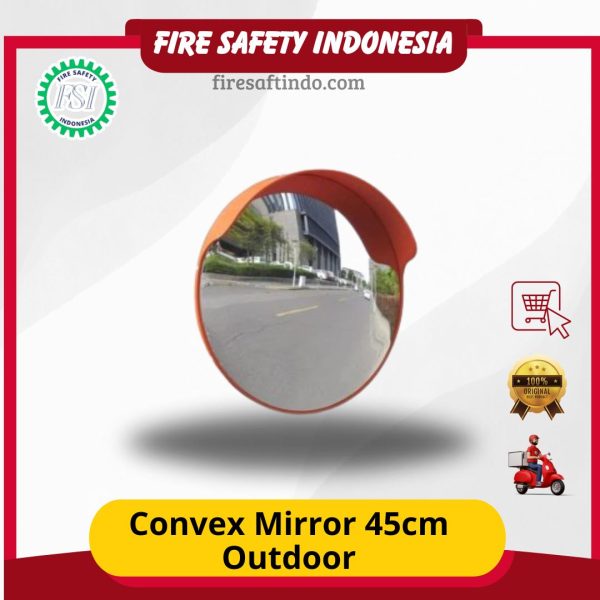 Convex Mirror 45cm Outdoor