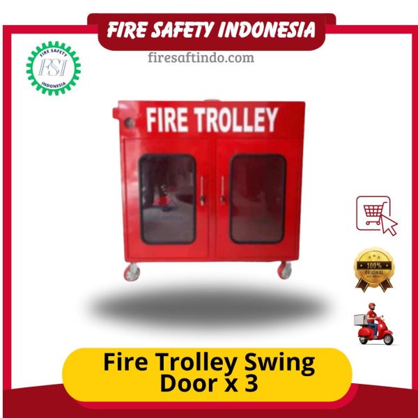 Fire Trolley Swing Door x 3