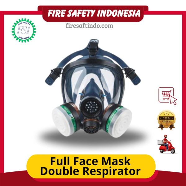 Full Face Mask Double Respirator