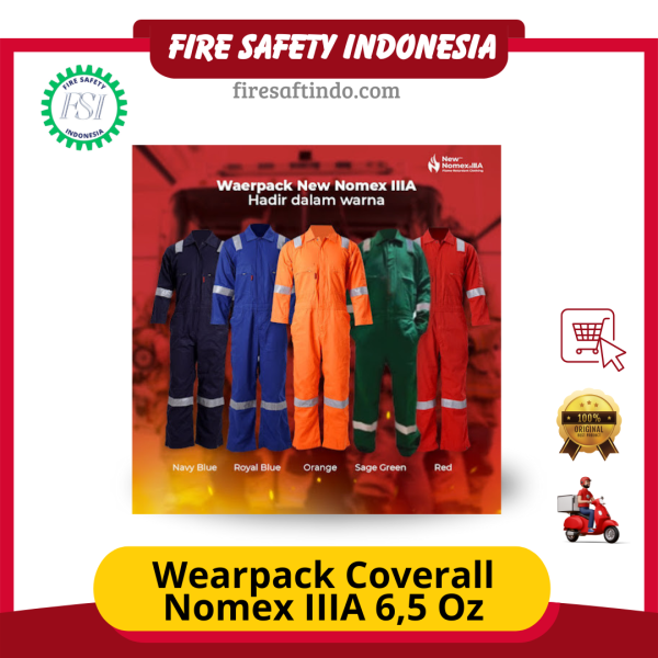 Wearpack Coverall Nomex IIIA 6,5 Oz