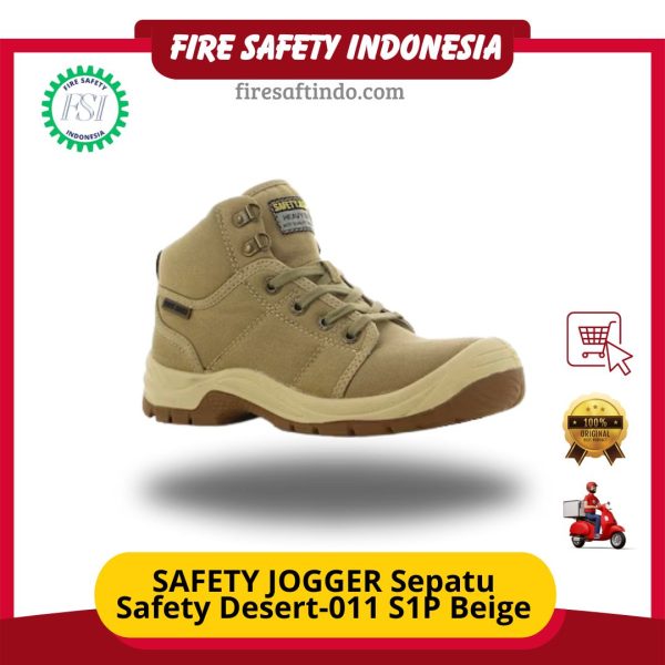 SAFETY JOGGER Sepatu Safety Desert-011 S1P Beige