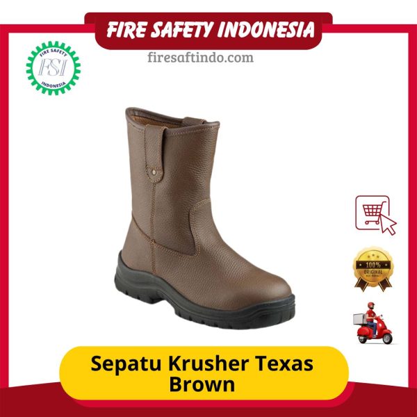 Sepatu Krusher Texas Brown