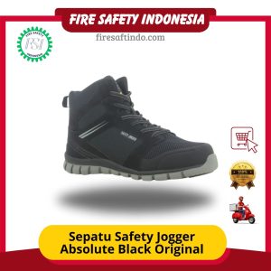 Sepatu Safety Jogger Absolute Black Original