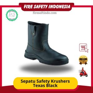 Sepatu Safety Krushers Texas Black
