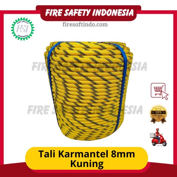 Tali Karmantel 8mm Kuning