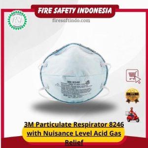 3M Particulate Respirator 8246 with Nuisance Level Acid Gas Relief
