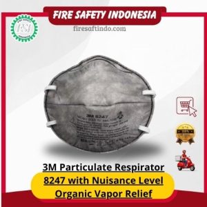 3M Particulate Respirator 8247 with Nuisance Level Organic Vapor Relief