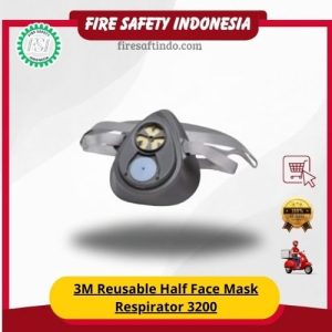 3M Reusable Half Face Mask Respirator 3200