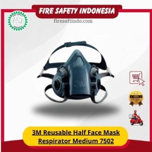 3M Reusable Half Face Mask Respirator Medium 7502