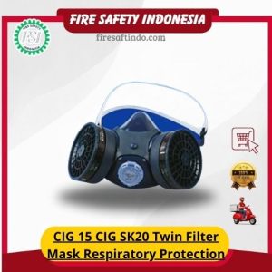 CIG 15 CIG SK20 Twin Filter Mask Respiratory Protection