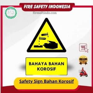 Safety Sign Bahan Korosif