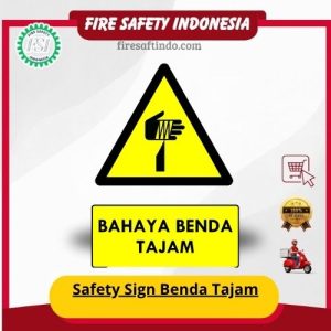 Safety Sign Benda Tajam
