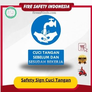 Safety Sign Cuci Tangan