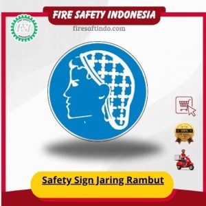 Safety Sign Jaring Rambut