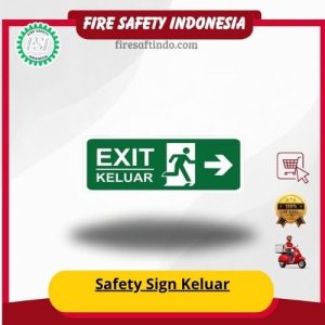 Safety Sign Keluar