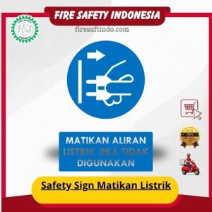 Safety Sign Matikan Listrik