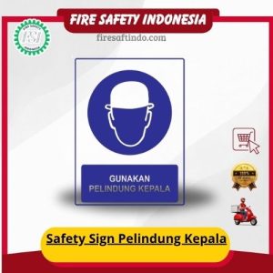 Safety Sign Pelindung Kepala