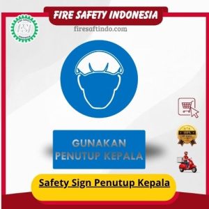 Safety Sign Penutup Kepala